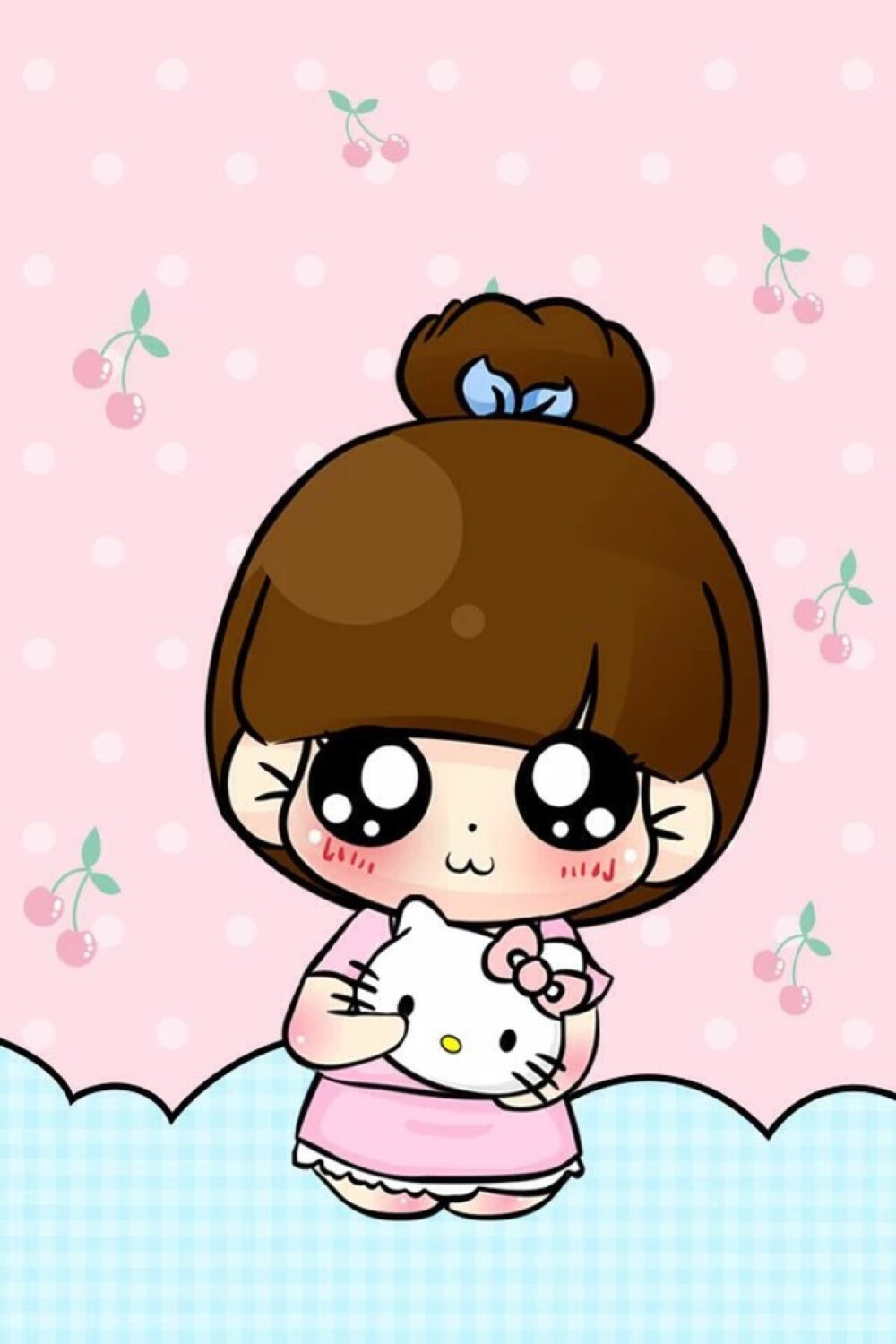 卡哇依萌小q卡通美图手机壁纸各类素材