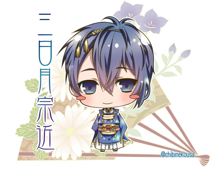 刀剑乱舞三日月宗近萌