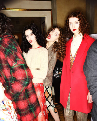 BLUGIRL AW1516 FASHION SHOW MILAN BACKSTAGE，时尚搭配，秀场