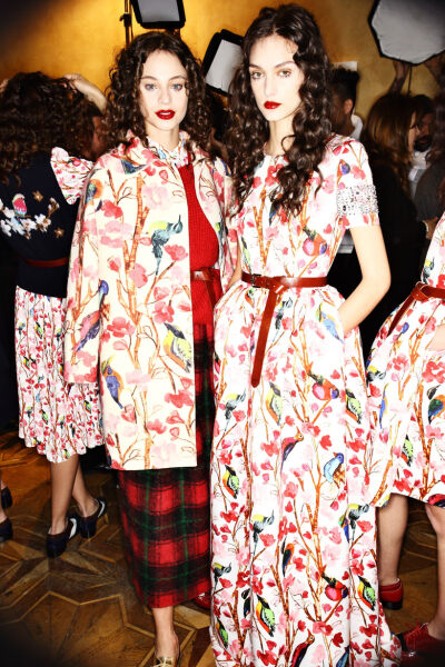 BLUGIRL AW1516 FASHION SHOW MILAN BACKSTAGE，时尚搭配，秀场