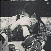 民族侧脸，