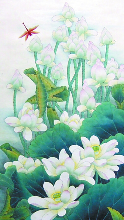 红藕香残玉簟秋.轻解罗裳.独上兰舟.云中谁寄锦书来？雁字回时.月满西楼.花自飘零水自流.一种相思.两处闲愁.此情无计可消除.才下眉头.却上心头。