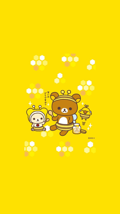 壁纸 rilakkuma 轻松小熊