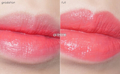 LANCOME唇釉试色，色号#362 【images shared by overseas blogger sweethee