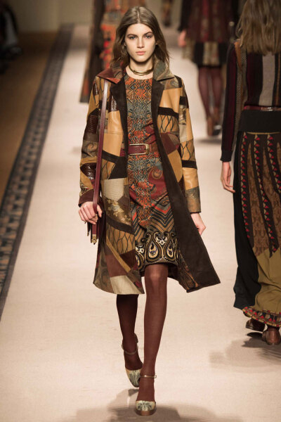 Etro 米兰2015秋冬系列时装秀