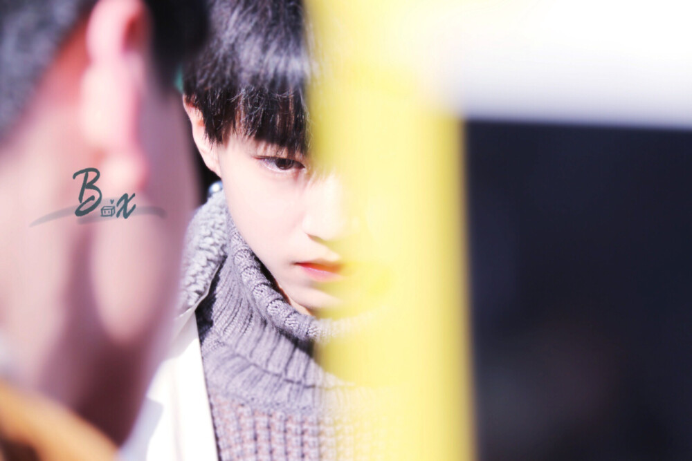 TFBOYS王俊凯，王俊凯，2015.01.11江北-首都-江北机场高清图，cr.logo