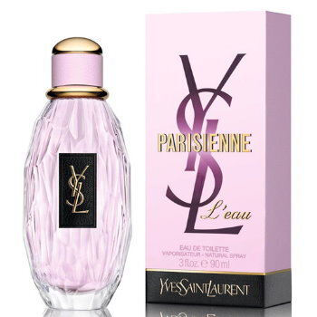 YSL PARISIENNE L'eau (巴黎淑女粉红轻盈淡香水) 灵感源自「巴黎破晓时刻的天空」，除了清新甜美，更蕴藏令人难以抗拒的深度。