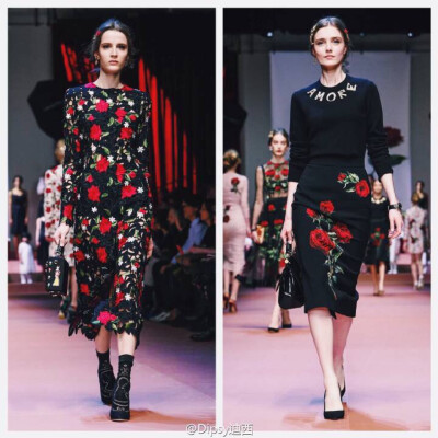 Dolce &amp;amp; Gabbana F/W 2015┃繁花献给最美最华丽的妈妈们，母爱万岁！cr.@Dipsy迪西