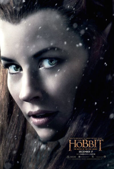 What is your favorite Tauriel moment The Hobbit: The Battle of the Five Armies Posters