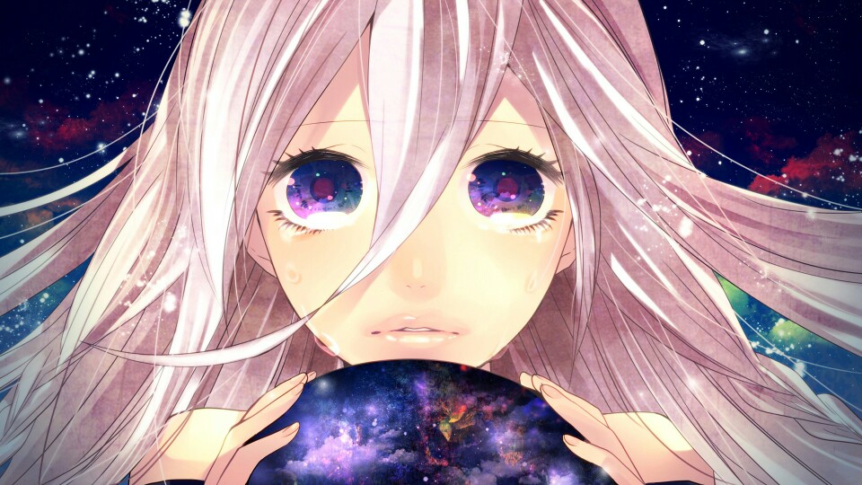 【VOCALOID3 IA】P站 眼眸の星空 动漫 二次元 手绘 动漫 壁纸 插画 头像