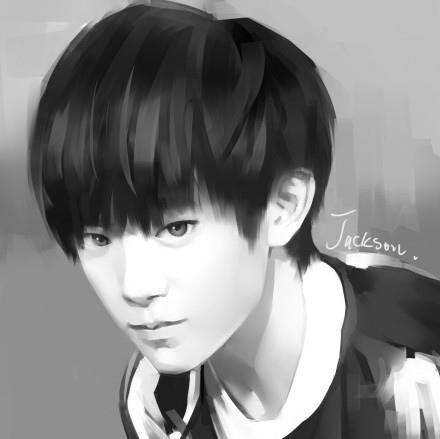 #易烊千玺# #tfboys# #手绘# #漫画版# cr：logo