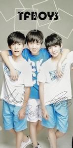 tfboys，签名照