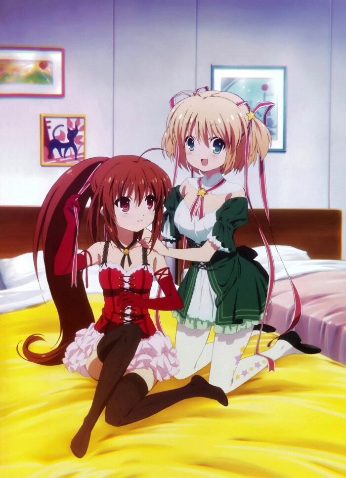 枣铃、神北小毬——Little Busters!——【p站314086 - 高清图片，堆糖，美图壁纸兴趣社区