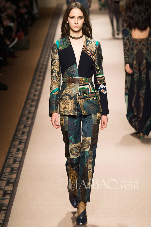 2015秋冬米兰时装周：艾绰 (Etro) 女装秀