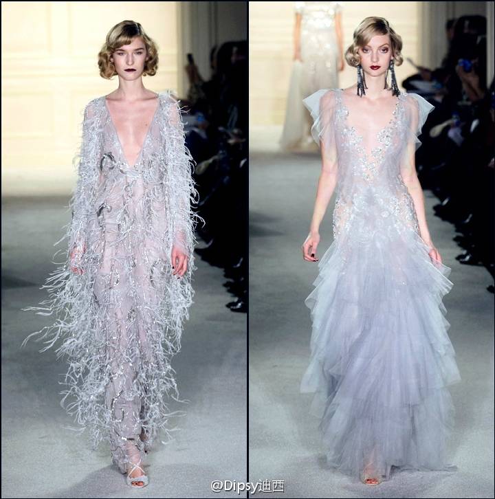 Marchesa F/W 2015┃纸醉金迷 • 绝世名伶