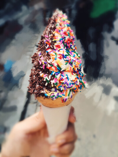 ice cream cone