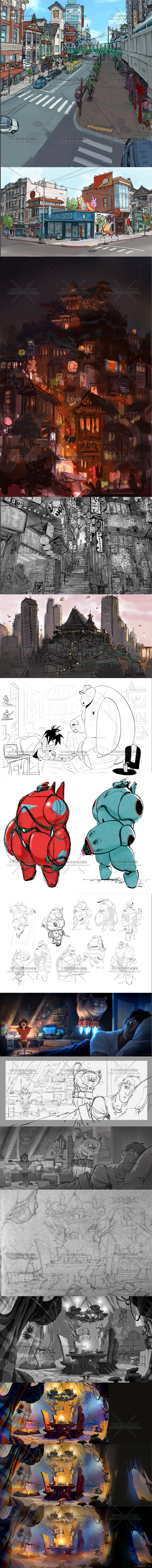 最全【Big Hero6 超能陆战队】动画大师手稿 迪士尼卡通素材 589P http://item.taobao.com/item.htm?spm=a1z10.1-c.w5003-10240093933.3.UCZW0o&amp;amp;id=44001341990&amp;amp;scene=taobao_shop