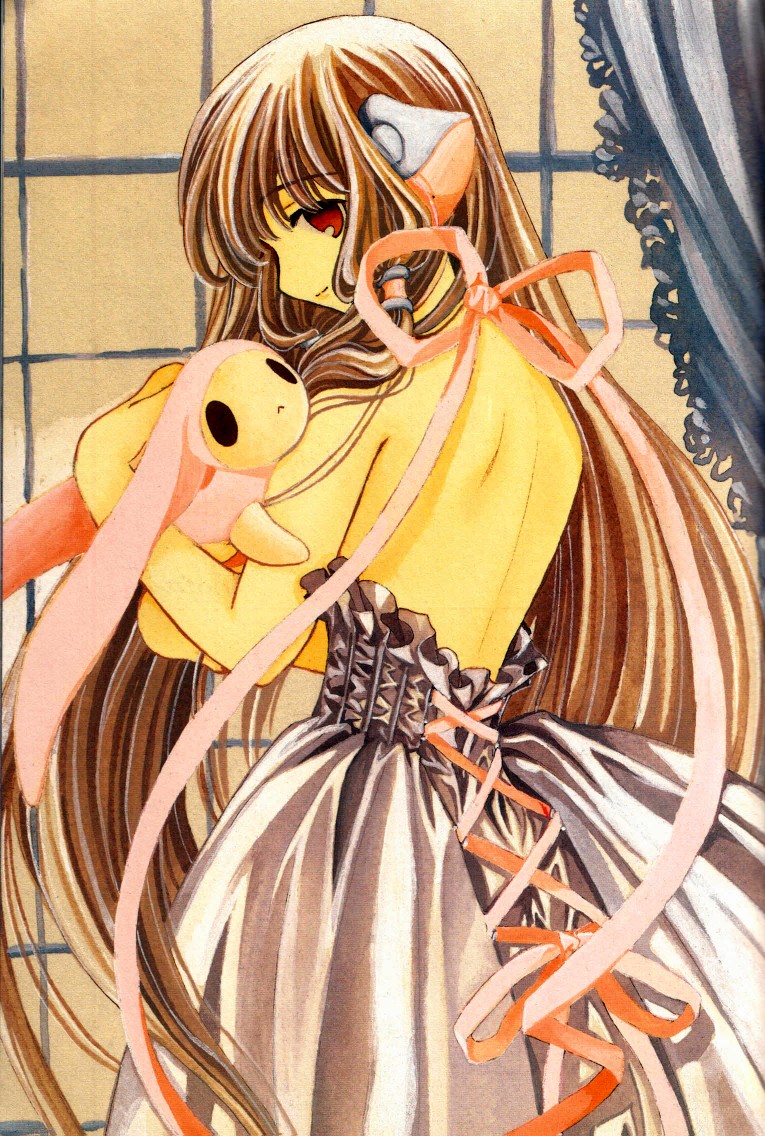 人形电脑天使心，chobits,~clamp原画集