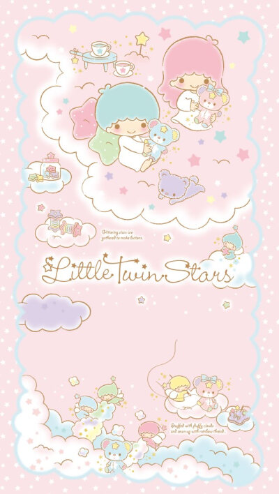  sanrio官網壁紙little twin stars 双子星