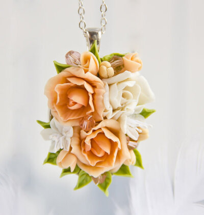 Clay flowers