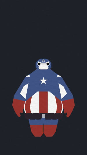 超能陆战队 大白的cos 手机壁纸