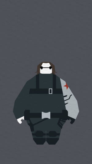 超能陆战队 大白的cos秀7 手机壁纸