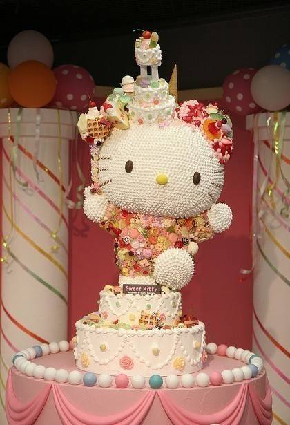 hellokitty生日蛋糕