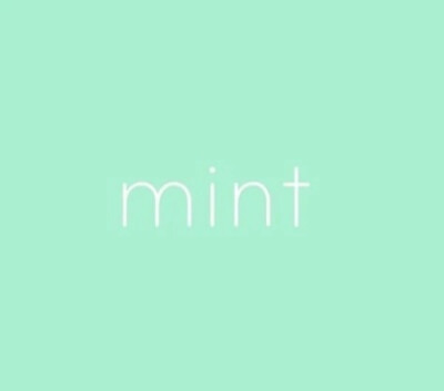 mint green