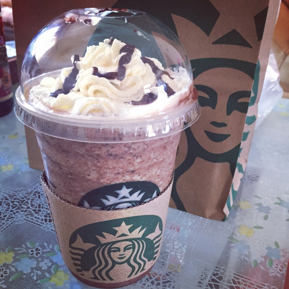 星巴克可可碎片星冰乐