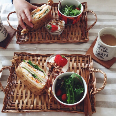 早餐_厨房_烹饪_烘培_早午饭_美图_插图_壁纸_朝食_美食_食堂