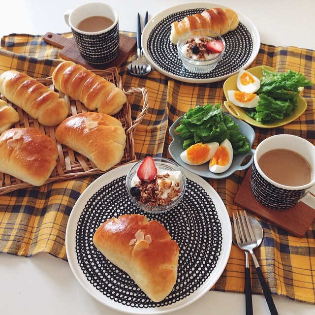 早餐_厨房_烹饪_烘培_早午饭_美图_插图_壁纸_朝食_美食_食堂