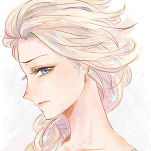 情侣头像 Jelsa Elsa