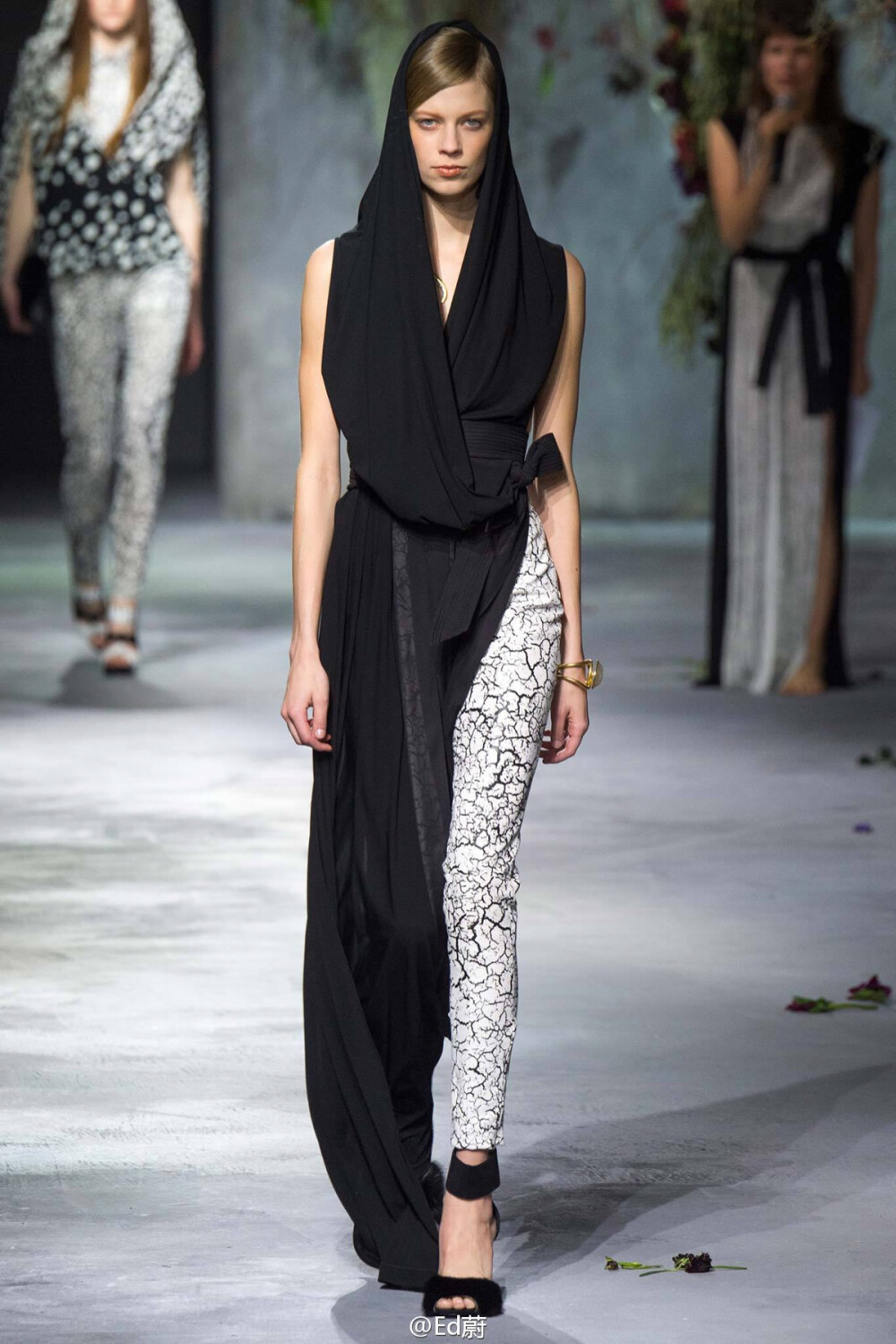 【衣睹为快时装周】2015秋冬时装周。Vionnet F/W 2015 来自冰岛的女神。服饰风尚。时装周。华光溢彩。