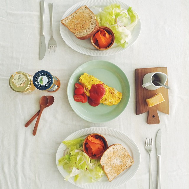 早餐_厨房_烹饪_烘培_早午饭_美图_插图_壁纸_朝食_美食_食堂