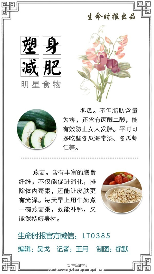 女人如水：滋养一生的好食物。（7）