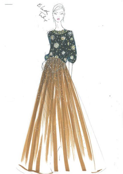 手绘衣服 时装 美美哒