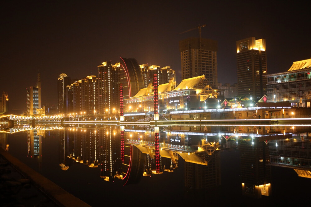 海河夜景