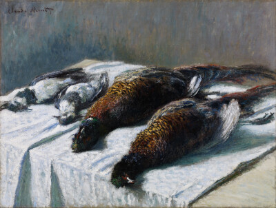 Claude Monet：Still Life with Pheasants and Plovers（Google Art Project）