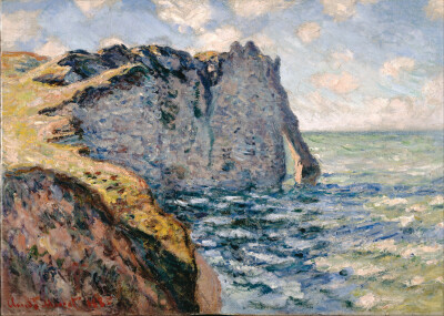 Claude Monet：The Cliff of Aval,Etrétat（Google Art Project）