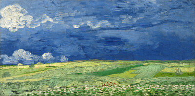 Vincent van Gogh：Wheatfield under thunderclouds（Google Art Project）