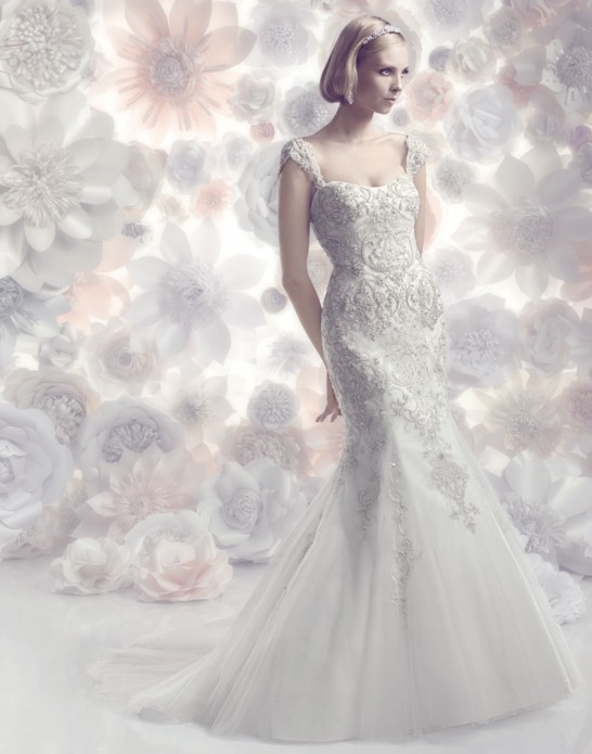 CB Couture Bridal Collection SS2015 by Casablanca Bridal。