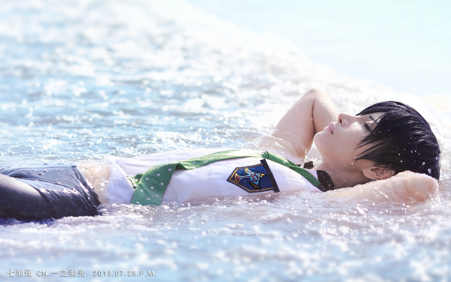 【4】.一之濑光 (ichinosehikaru) （来自中国的coser）COS 《free!（Free!男子游泳部）》七濑遥(七瀬 遥)！一之濑光 (ichinosehikaru) （中国coser）的World Cosplay官网：http://worldcosplay.net/member/ichinosehikaru