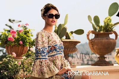 文艺复兴时期的西西里风情！Dolce&amp;amp;Gabbana2014春夏眼镜广告大片