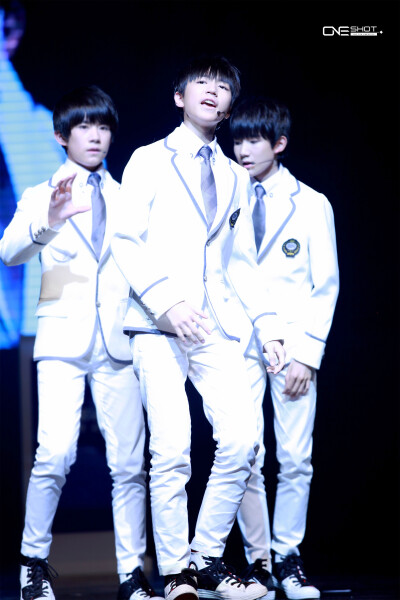 TFBOYS 2015.02.28 步步高超级公开课录制现场。