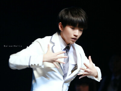 TFBOYS王俊凯 2015.02.28 步步高超级公开课录制现场。