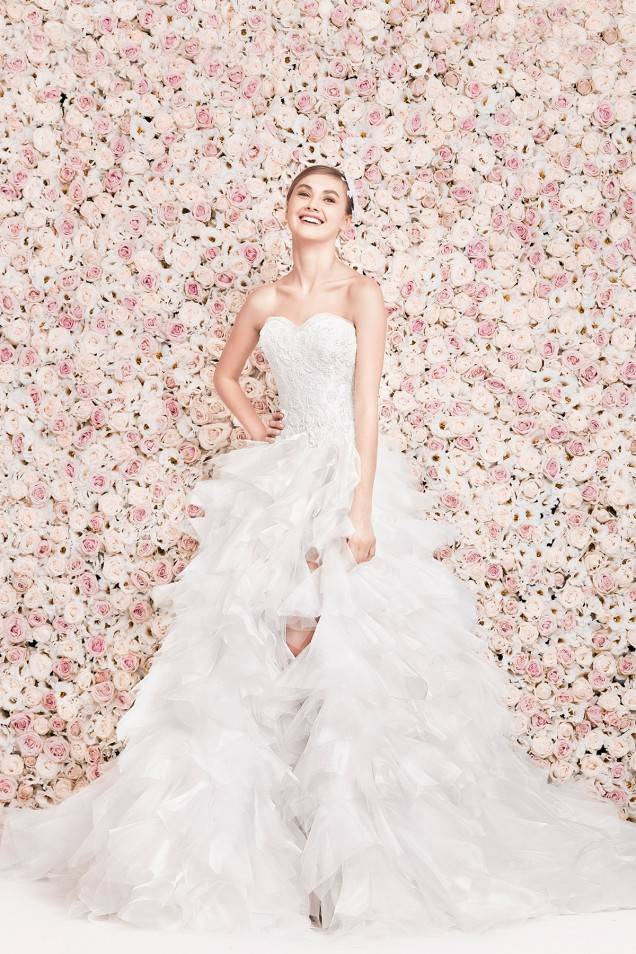 花海中的新娘｜Georges Hobeika Bride in 2014