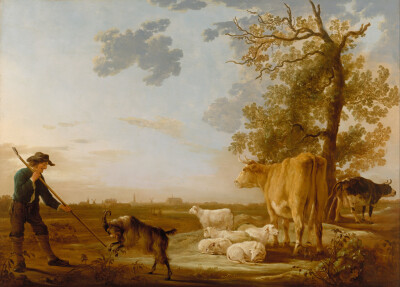 Aelbert Cuyp：Landscape with cattle（Google Art Project）