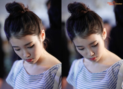 iu 丸子头