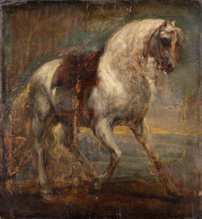 Van Dyck, Sir Anthony：A Grey Horse（Google Art Project）