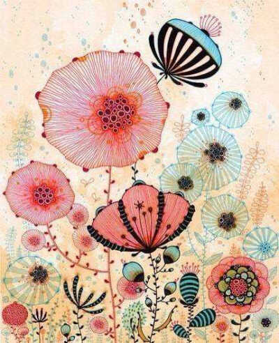 如果把梦画出来，大概就是这样的吧 ，愿大家好梦成真